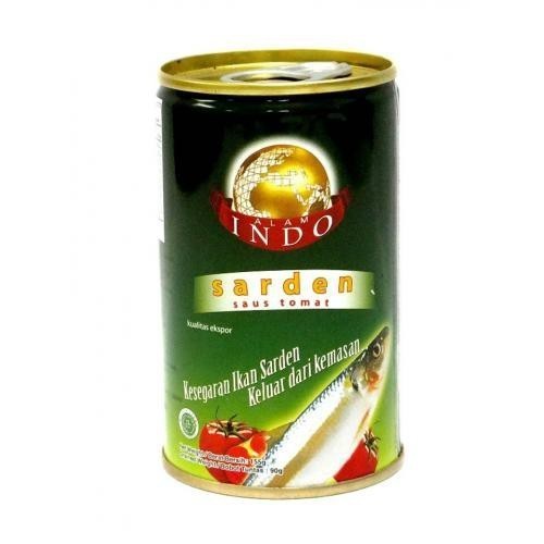 

ALAM INDO Sarden Saus Tomat 155gr