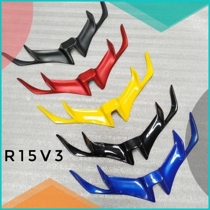 winglet yzf r15 v3 winglet r15vva winglet yz r15v3 winglet 140BZ4 spa