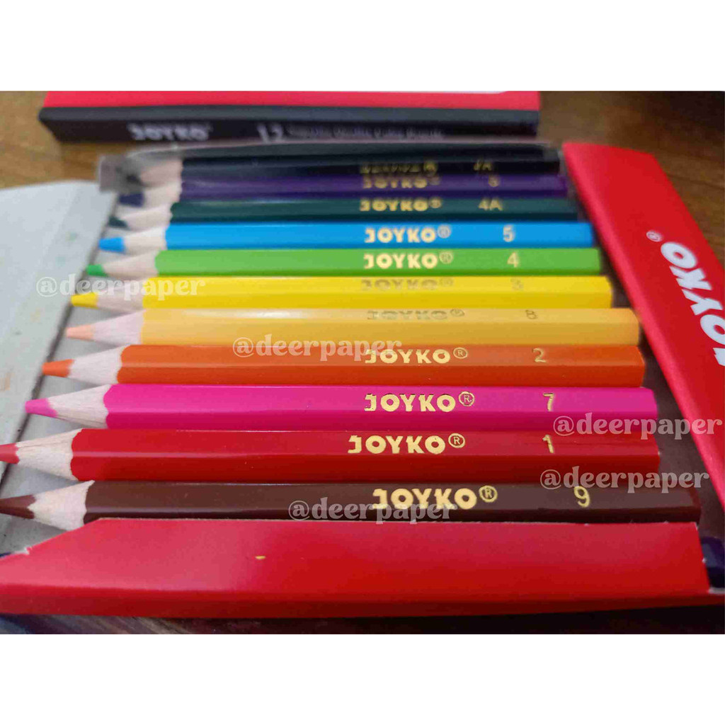 

Pensil Warna Lucu Kecil 12 Warna Menarik