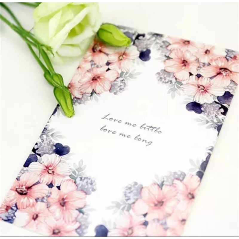 

Love Poem Flower postcard