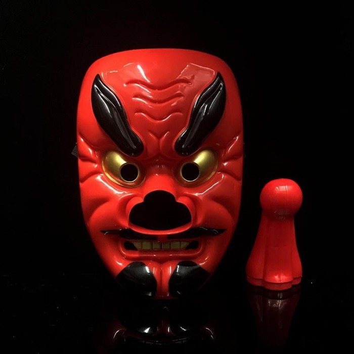 .........] Tote Topeng Tengu Halloween Cosplay Mask Tradisional Jepang