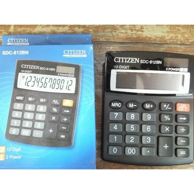 

Ox04 Jual Kalkulator Calculator Citizen SDC-812 BN Original