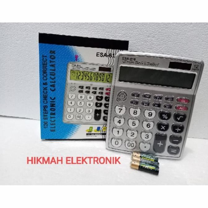 

ht-12 kalkulator ESA-818 / calculator check correct / kalkulator dagang Viral