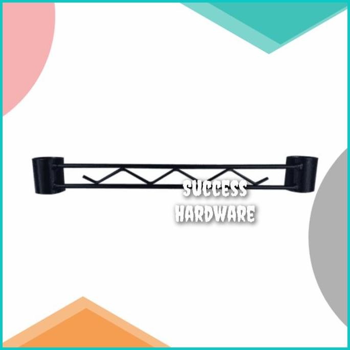 KRISBOW TIANG RAK PEMBATAS SISI RAK KAWAT WIRE FENCE 35X4CM CHARCOAL