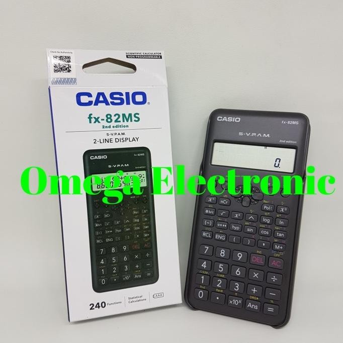 

TR24 Casio FX 82 MS - Calculator Scientific Kalkulator Original