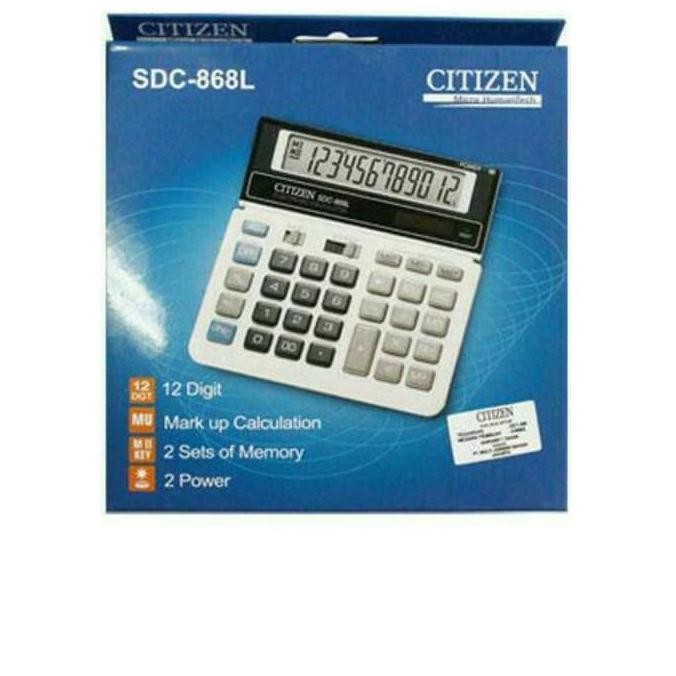 

dg-78 CITIZEN SDC-868L KALKULATOR DESKTOP Original