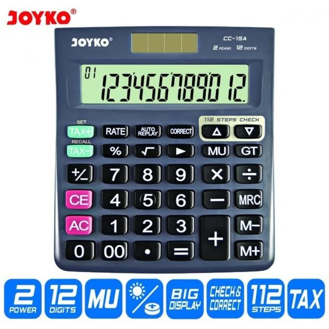 

vb-8 Joyko Calculator / Kalkulator CC-15A Original