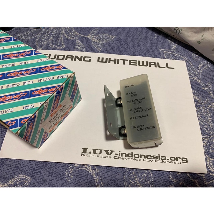 Box Sikring Fuse Box Chevrolet Luv Kbd 25 Kode Dt 083