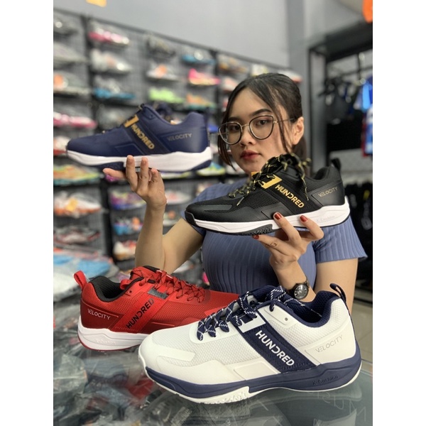 Sepatu Badminton HUNDRED VELOCITY