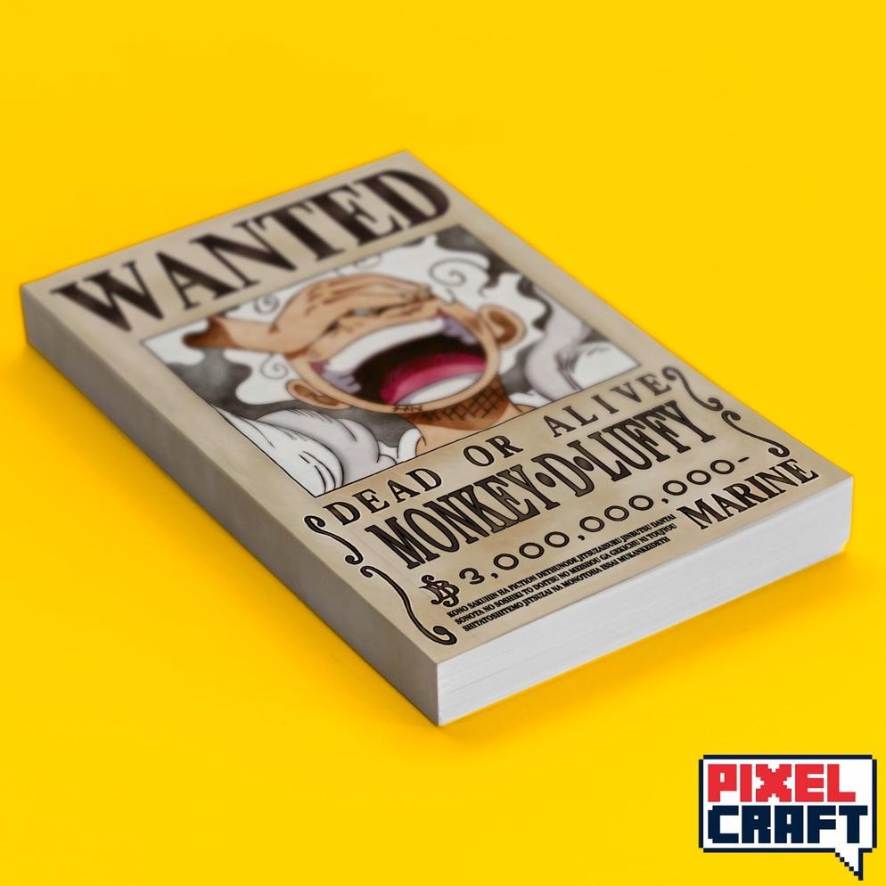 

Terbaik Pocket Note Anime One Piece Softcover A6 Buku Tulis Catatan Agenda Planner Motif Bounty Monkey D Luffy 3 Miliar Berry Ftp