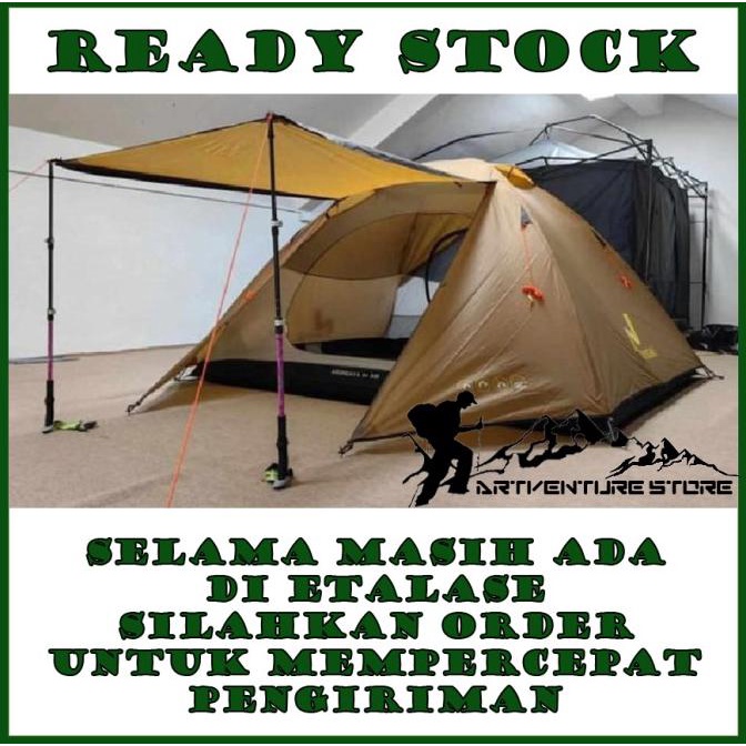 Tenda Tendaki Arundaya 4+air untuk 4-5 orang MIS GO ganti nama TENDAKI