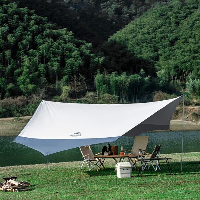 Flysheet hexagonal naturehike 520x460cm NH16T013-S LARGE with 2 poles
