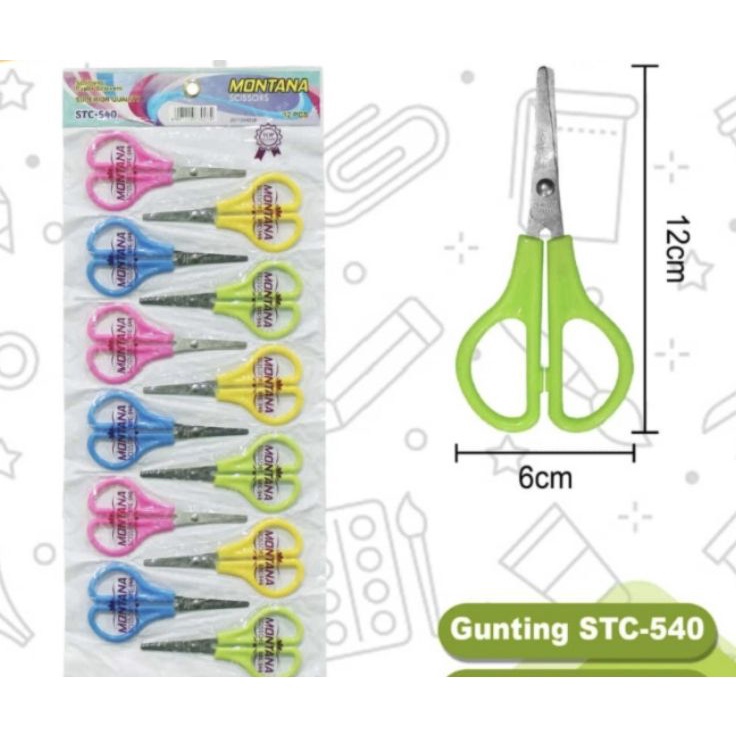 

✶Pasti Murah❈↓ (12pc) gunting murah lembaran/TREND N57 ✰