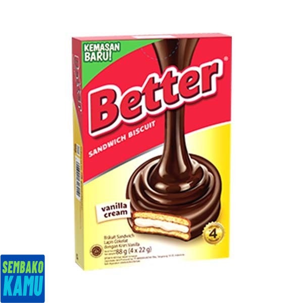 

Better Vanilla Pack 120 gr