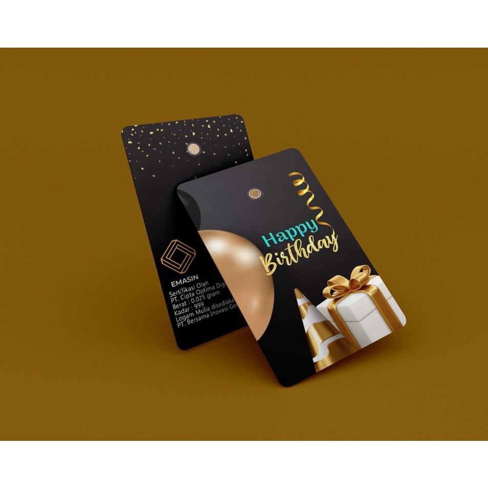 trxDd2D7 Logam Mulia Birthday Series 0,025 - 0,05 Gram