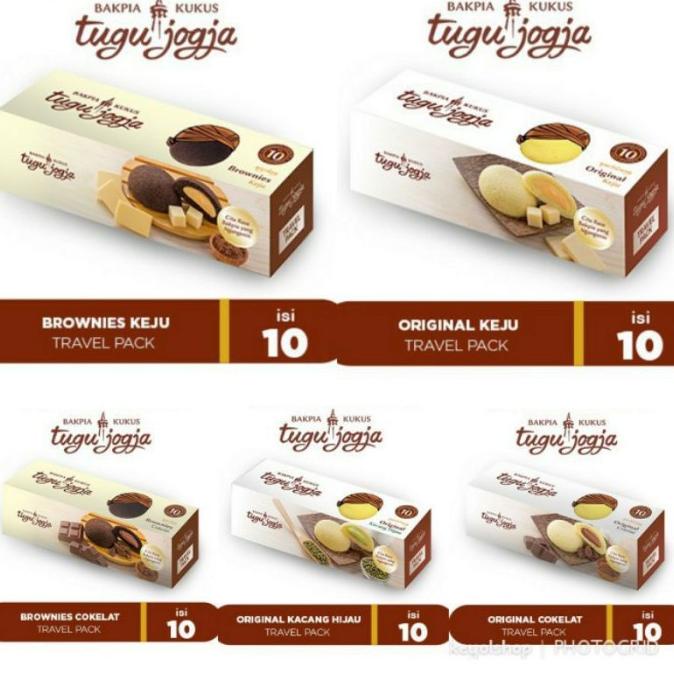 

Bakpia Kukus Tugu Jogja Travel Pack isi 10 pcs