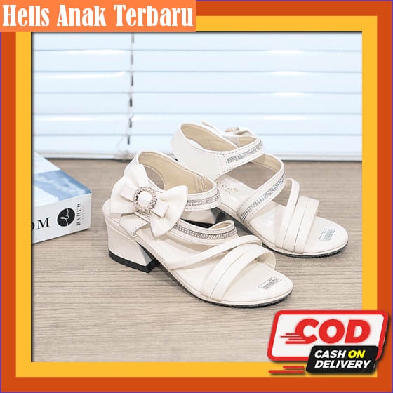 Sendal Jinjit Anak Perempuan 10 Tahun Sandal Hak Anak Cewe Murah Sepatu Sandal Pesta Anak Perempuan 