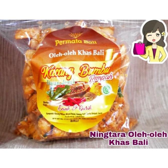 

KACANG PERMATA BALI BUMBU DAUN JERUK & REMPAH KHAS BALI 500GR