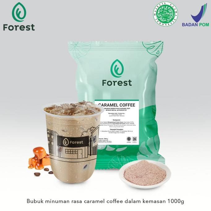 

Bubuk Minuman CARAMEL COFFEE Powder - FOREST Bubble Drink