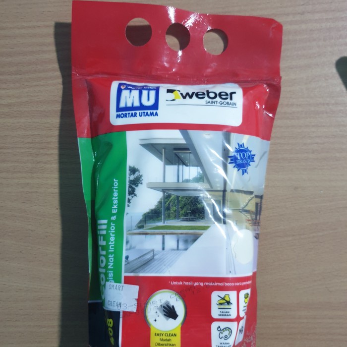 NAT KERAMIK MU 408 / PENGISI NAT KERAMIK MU WEBER 1KG