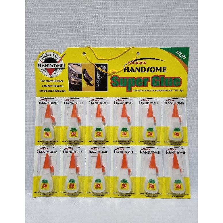 

➞Ready➮ LEM SUPER GLUE HANDSOME BOTOL (12 PCS) D61 ✻