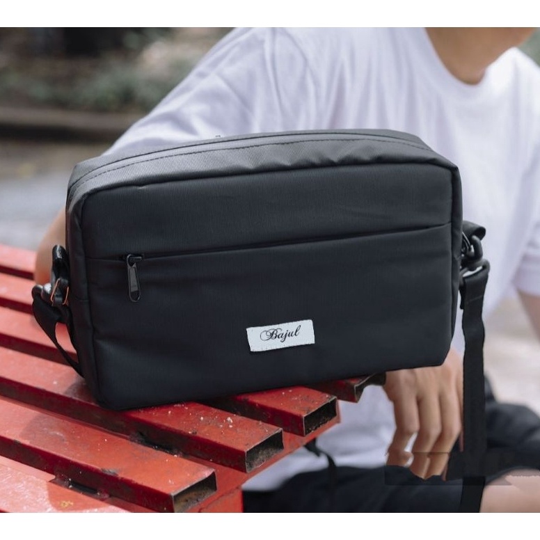CodeN3z3Y Handbag Awkarin Tas Selempang Pria Sling Bag Waterproof
