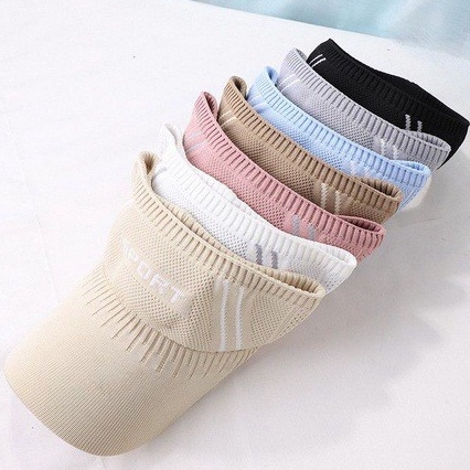 ・ GI Topi Senam/Topi Joging/Topi Gowes/Topi Zumba SPORT/Topi Golf sport garis ✢ ♂