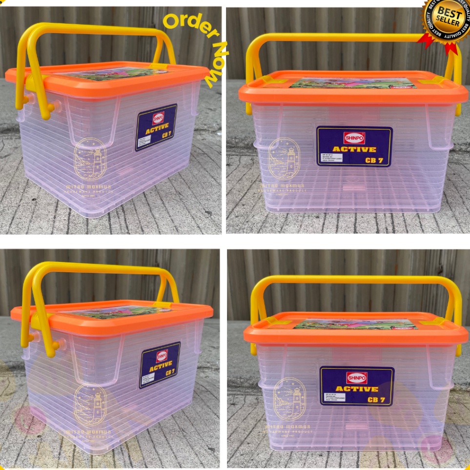 ★★★ LJe SHINPO - ACTIVE 7 / CONTAINER BOX 7 LITER / CB 7 ❋ ★★★★