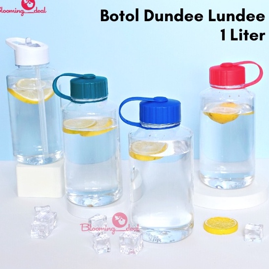 Kirim Sekarang Tumbler Chielo DUNDEE LUNDEE 1 Liter / Botol Minum Plastik Sport Polos 1000ml Harga T