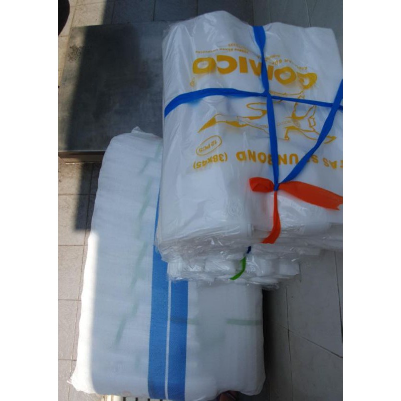 

1 Lusin Isi 12 Tas Kain Spunbond Goodie Bag Tali Jumbo L 38X45X10 Cm Untuk Kantong Belanja