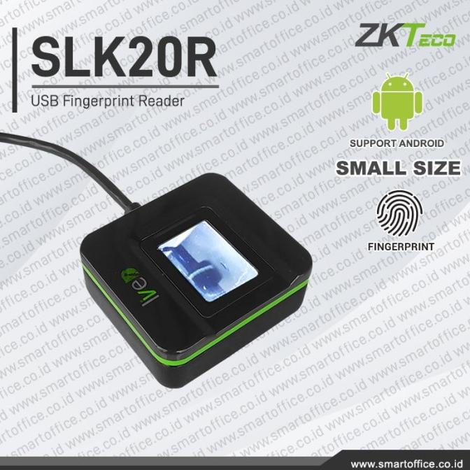 Sale Now Fingerprint Reader Zkteco, Usb Communication, Slk20R Pengiriman Cepat