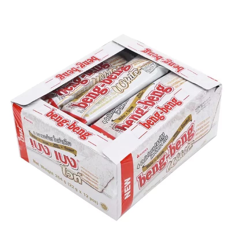 

READY JKT Makanan halal Beng-Beng Wafer White Chocolate 1 pcs