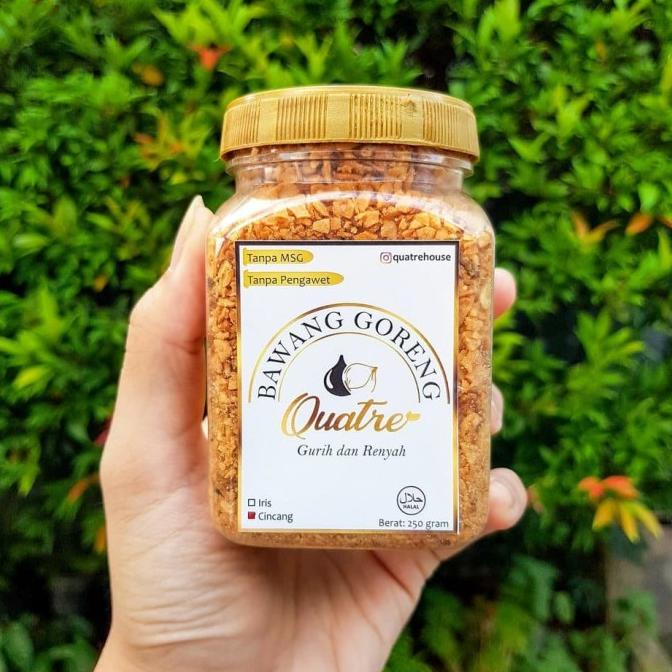 

Bawang Putih Goreng 250 gram (Cincang)