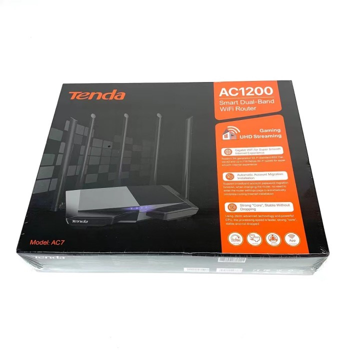 GRATIS ONGKIR Tenda AC6 WiFi router AC1200 Dual-Band wireless Router/Tenda AC7/AC5 S