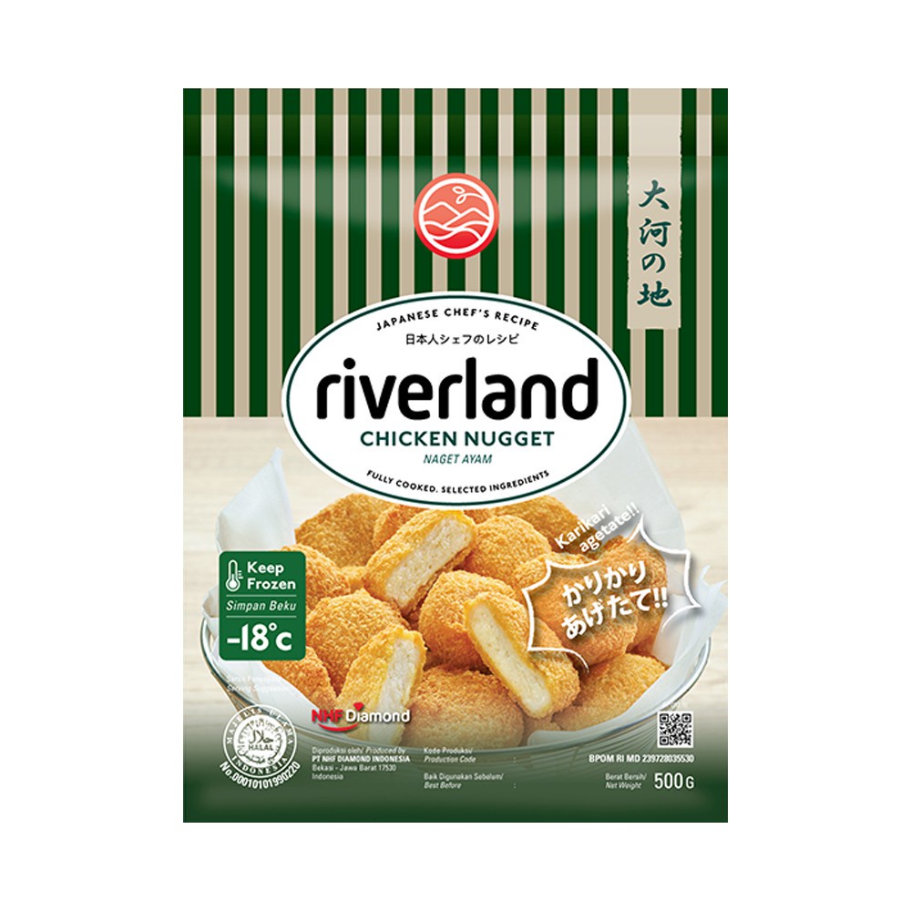 

Riverland Chicken Nugget 500gr