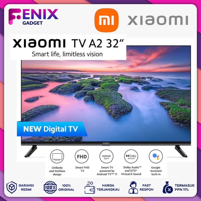 Xiaomi Tv A2 32" Smart Hd Dolby Audio Android Tv Xiaomi Tv 32 Inch