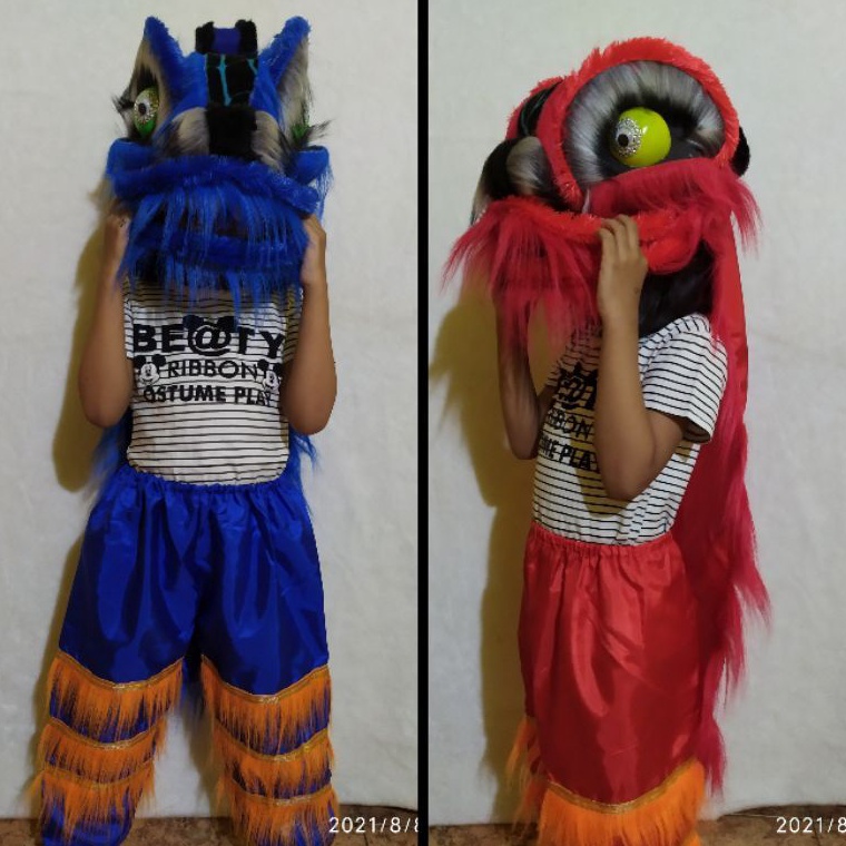 ✩Ddc Barongsai anak nyala / Barongsai anak / Mainan barongsai anak / Barongsai mainan anak / Liong ≛