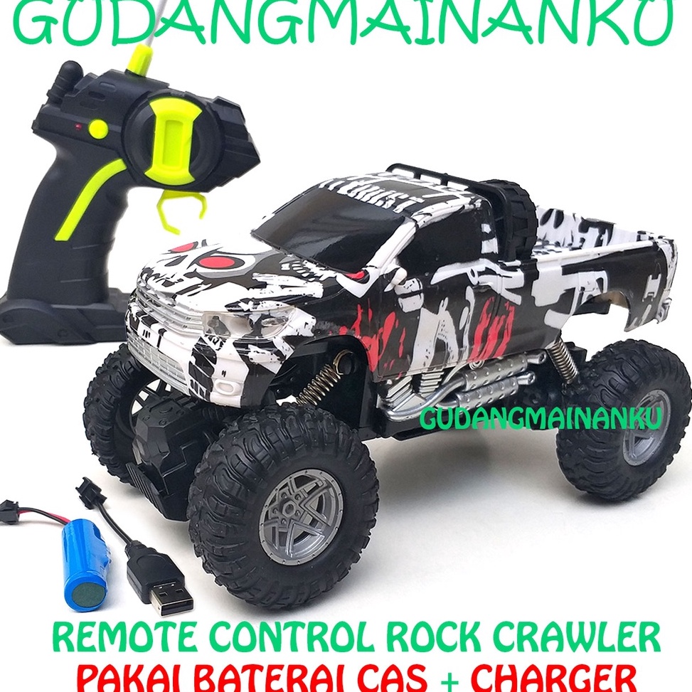 ー Ic RC Remote Control Mobil Rock Crawler Pick-Up Off Road ✯ ღ