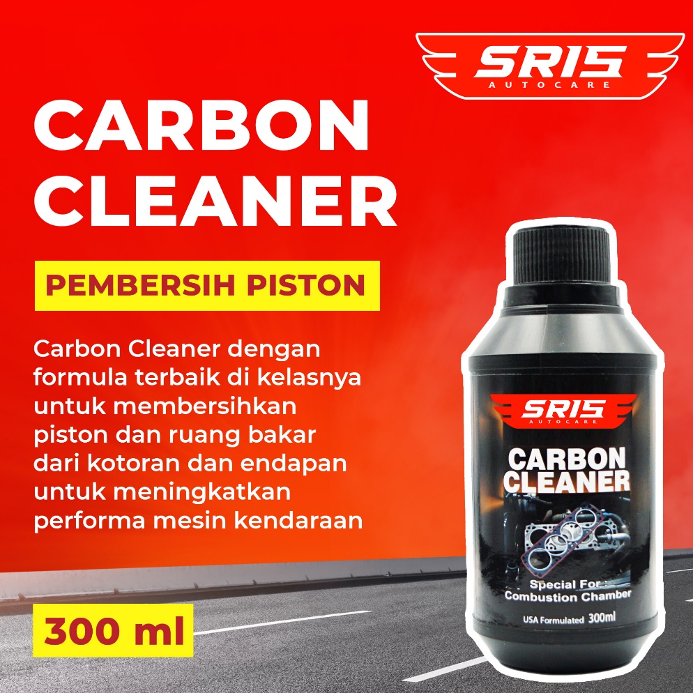 Modis.. SR15 CARBON CLEANER 300ML Terbaik Pembersih Ruang Bakar Gurah Mesin Mobil Motor AKF