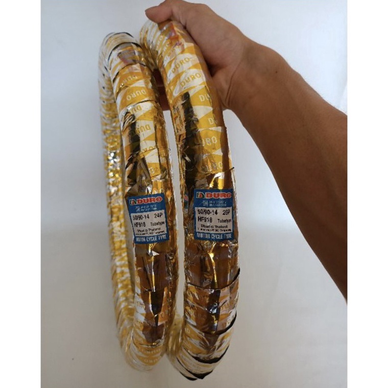 - Fy Ban luar duro ukuran 50-90-14 / 60-90-14 babylook original duro made in thailand ring 14 ❇ ✪