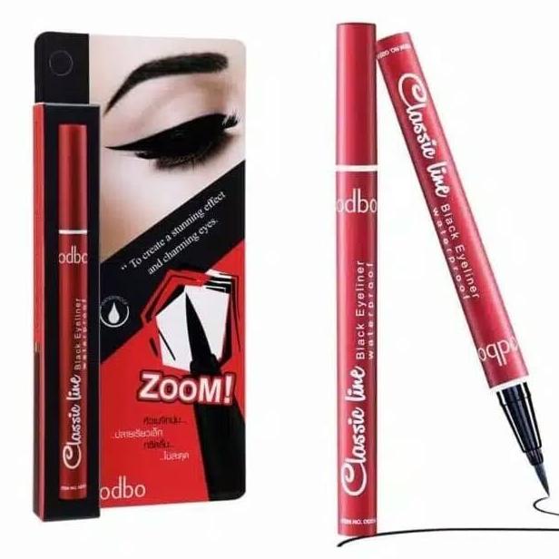ODBO Black Eyeliner Classic Line Waterproof
