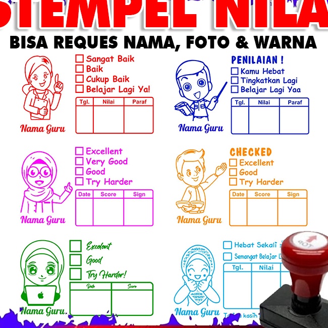

[GJR ➲㊖] STEMPEL PENILAIAN GURU NILAI SISWA SEKOLAH - laangsung.kirim.!