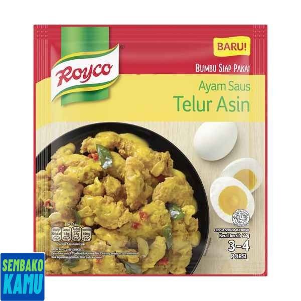 

Royco Bumbu Kaldu Ayam Saus Telur Asin 22 gr