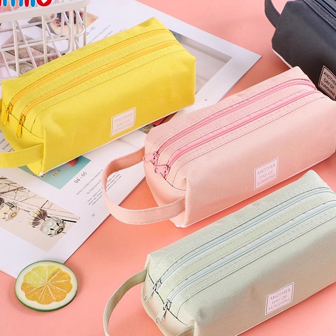 

(☞ X➤TI] [READY] Aimilo Kotak Pensil Dan Stationery Dual Zipper Dompet Pensil Tempat Alat Tulis Perlengkapan Sekolah- trendiing!