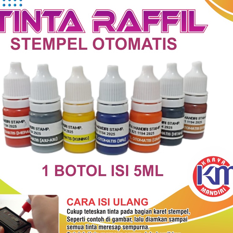 

(VG➤.S❤] tinta stempel otomatis 5ml varian warna terlengkapkekiniian.!