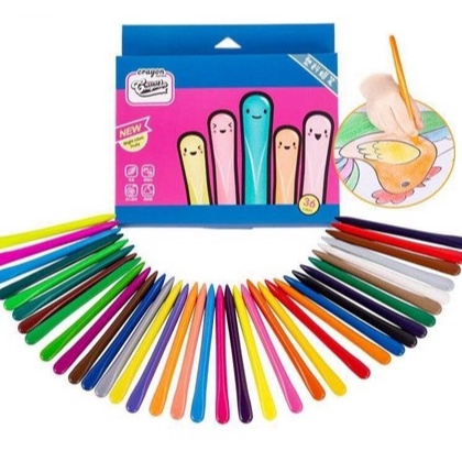 

[AN»/Zご] High Quality Crayon Lab Non Toxic Crayon Triangular Crayon Lab Triangle Crayon Plastik Anti Air Anti Kotor- pasti.dikiriim.!
