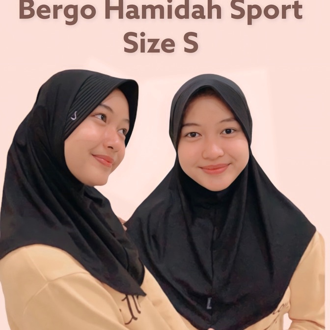 (XQ➸-J✮> ( ORI HAMIDAH SPORT ) BERGO HAMIDAH SPORT BERGO SPORT HIJAB OLAHRAGA HIJAB DAILY/ berkualit