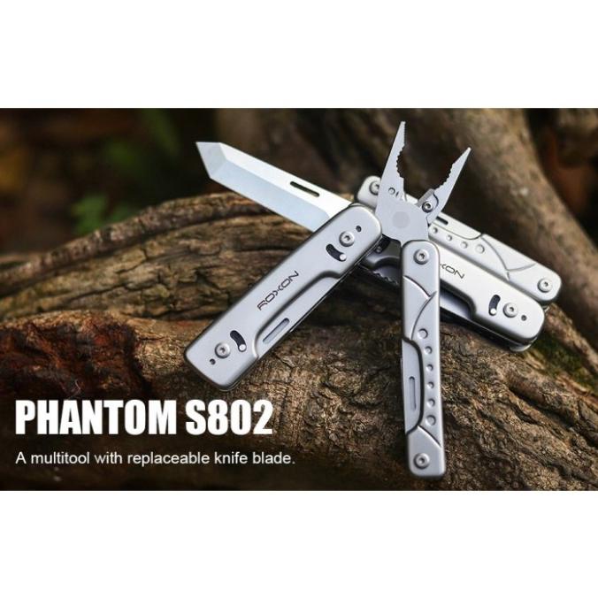 Roxon Phantom S802S 16 In 1 Multitool Knife Camping Outdoor Survival