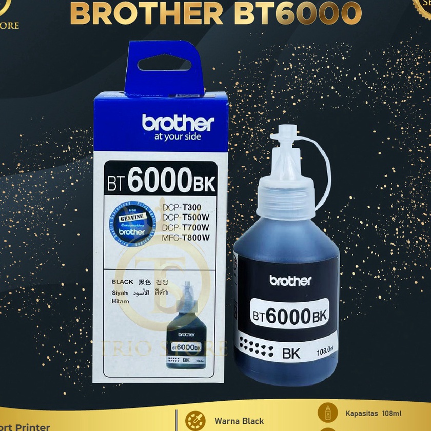 (Z-Bご☞6> Tinta Brother BT6000 Black For Printer  DCP T300 T500W T700W T800W- banyak dimiinati.