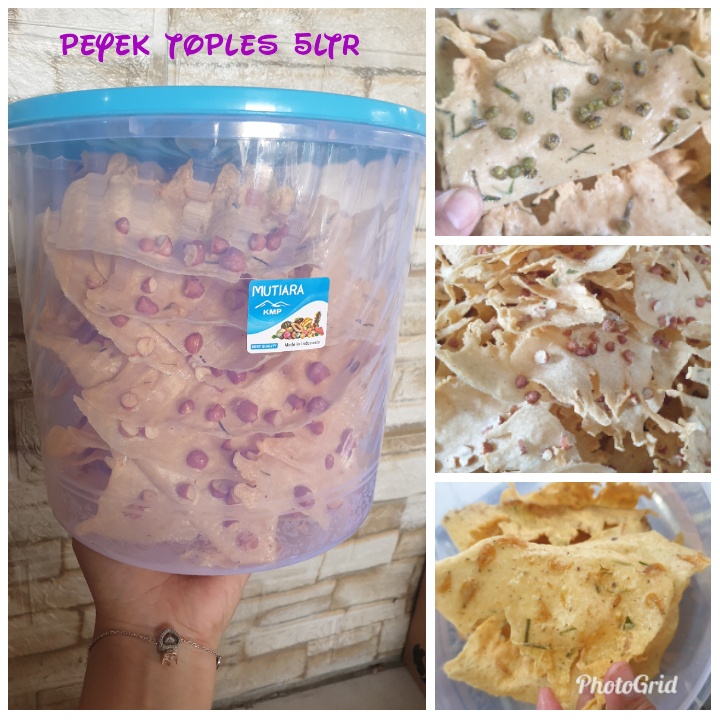 

peyek medel toples